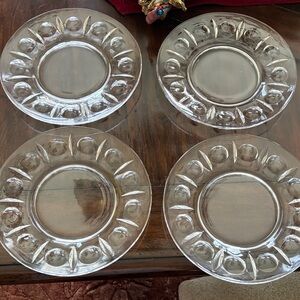 Colony glass company tort plates.